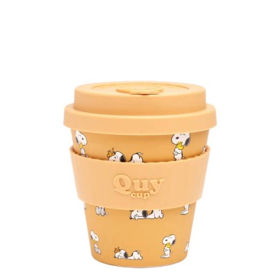Snoopy 230 ml Cappuccino Mug with Lid - Woodstock Snoopy 230 ml Cappuccino Mug with Lid - Woodstock en Cafés La Mexicana