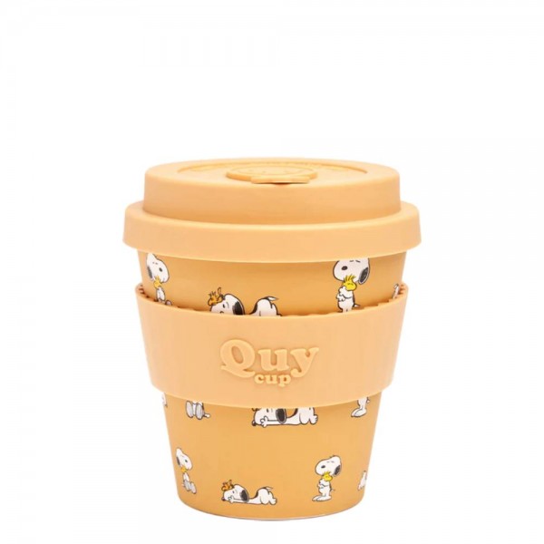 Snoopy 230 ml Cappuccino Mug with Lid - Cream Snoopy 230 ml Cappuccino Mug with Lid - Cream en Cafés La Mexicana