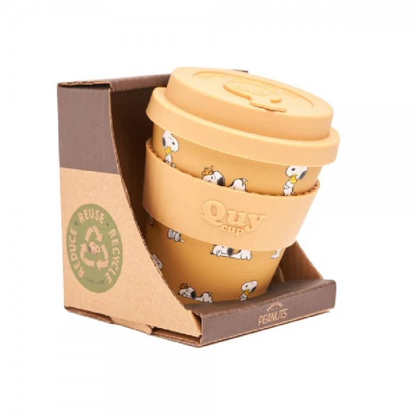 Snoopy 230 ml Cappuccino Mug with Lid - Woodstock Snoopy 230 ml Cappuccino Mug with Lid - Woodstock en Cafés La Mexicana