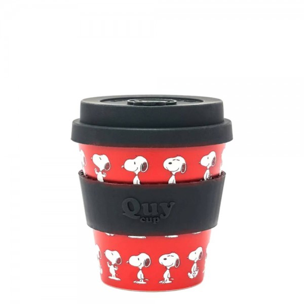 Snoopy 230 ml Cappuccino Mug with Lid - Red Snoopy 230 ml Cappuccino Mug with Lid - Red en Cafés La Mexicana