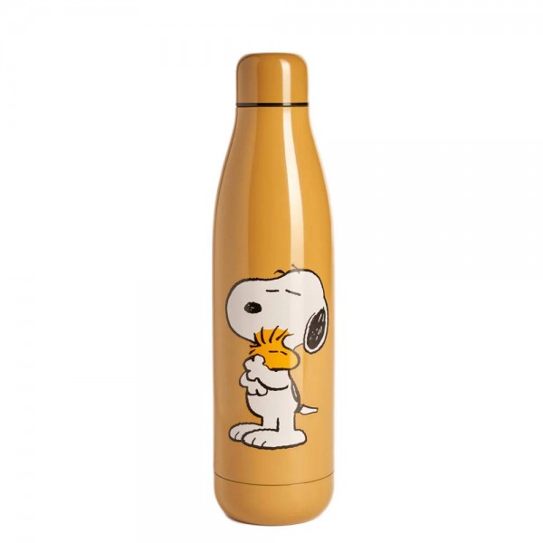 Snoopy Thermal Bottle 500 ml - Yellow Snoopy Thermal Bottle 500 ml - Yellow en Cafés La Mexicana
