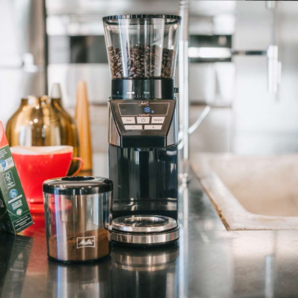 Calibra® Stainless Steel MELITTA® Coffee Grinder en Cafés La Mexicana