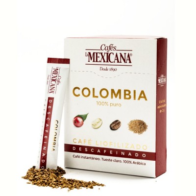 Soluble Coffee Descaf. Case en Cafés La Mexicana