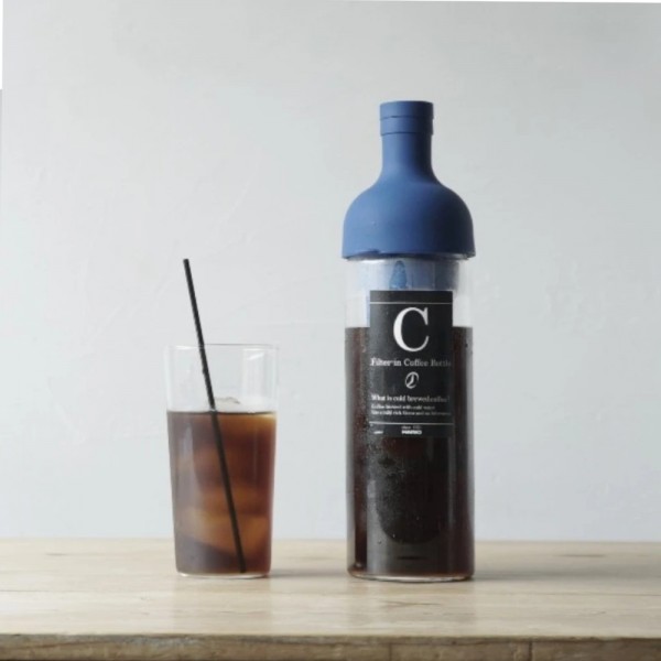 Hario Blue Cold Brew Filter Bottle