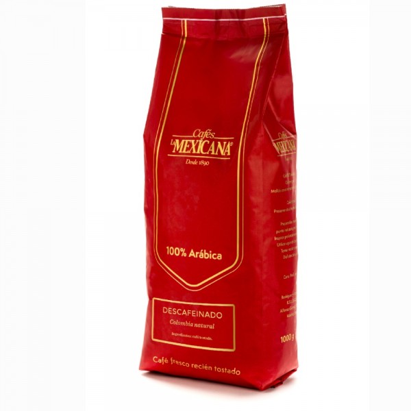 1 Kg - Natural Colombia Decaffeinated Coffee 1 Kg - Natural Colombia Decaffeinated Coffee en Cafés La Mexicana