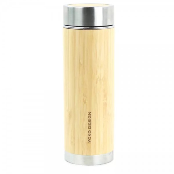 Thermos Bottle With Bamboo Zen Infuser Yoko Design
