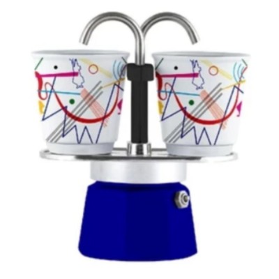Coffee Maker Set Mini Express Kandinski Blue BIALETTI Coffee Maker Set Mini Express Kandinski Blue BIALETTI en Cafés La Mexicana
