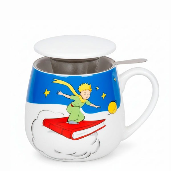 The Little Prince Book Tea Mug with Infuser en Cafés La Mexicana