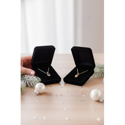 18k Gold-Plated Coffee Bean Necklace en Cafés La Mexicana