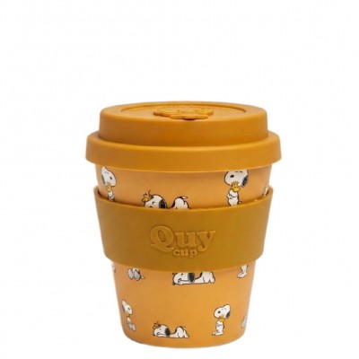Snoopy 230 ml Cappuccino Mug with Lid - Woodstock en Cafés La Mexicana