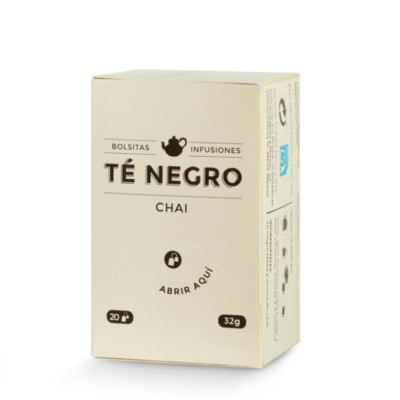 Black Chai Tea | Single Sachets en Cafés La Mexicana