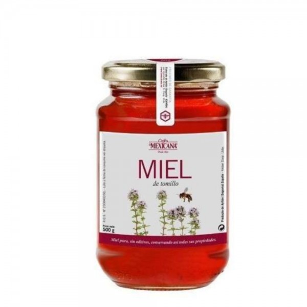 Thyme honey Thyme honey en Cafés La Mexicana