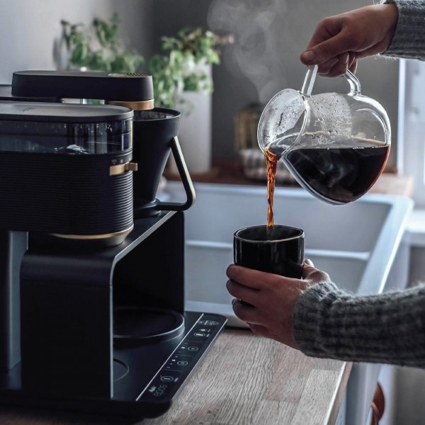 Pour Over Coffee Maker Black-Gold MELITTA® EPOS® With Grinder en Cafés La Mexicana