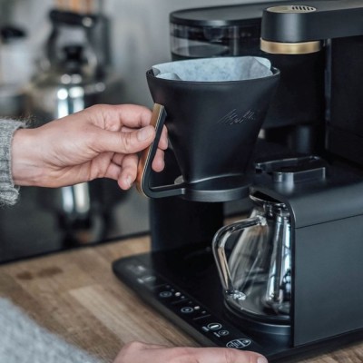 Pour Over Coffee Maker Black-Gold MELITTA® EPOS® With Grinder en Cafés La Mexicana