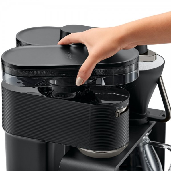 Pour Over Coffee Maker Black-Silver MELITTA® EPOS® With Grinder en Cafés La Mexicana