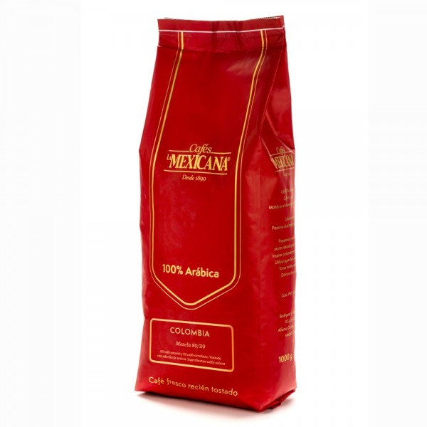 1 Kg - Colombian Coffee Blend 80% / 20% en Cafés La Mexicana