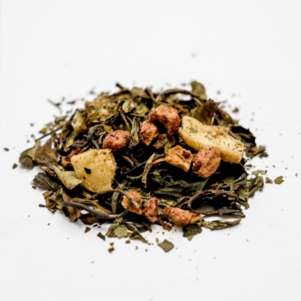 Strawberry & Banana White Tea | 40 Pyramid Tea Bags en Cafés La Mexicana