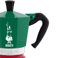 Cafetera Bialetti Rainbow 3 Cups / Verde Italiana / Original