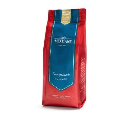Colombia Decaffeinated Coffee Mild Blend en Cafés La Mexicana