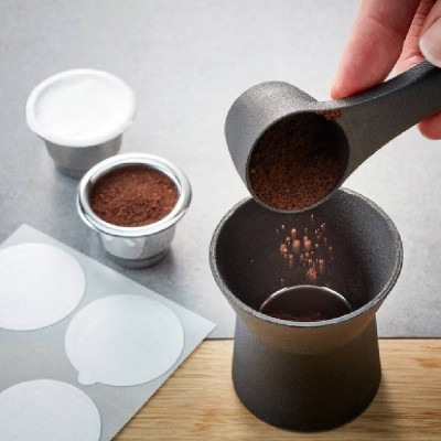 Reusable Coffee Capsule Set Conscio GEFU en Cafés La Mexicana