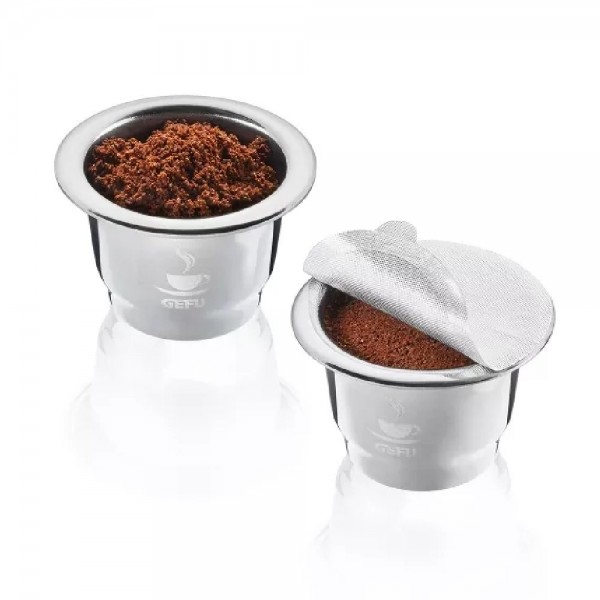 Reusable Coffee Capsule Set Conscio GEFU en Cafés La Mexicana