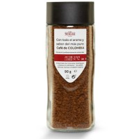 Decaffeinated soluble freeze-dried Colombian coffee