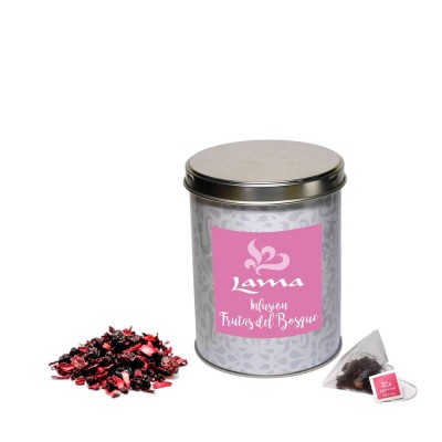 Infusión Frutos del Bosque | Pirámides en Lata en Cafés La Mexicana