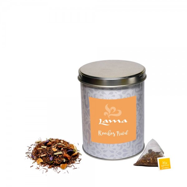 Rooibos Paradise | Pyramid Tea Bags in Tin en Cafés La Mexicana