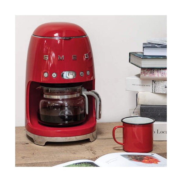 SMEG Red Drip Coffee Maker