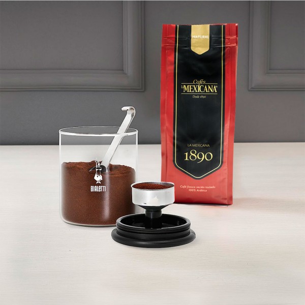 Airtight Bottle with Dispenser BIALETTI en Cafés La Mexicana