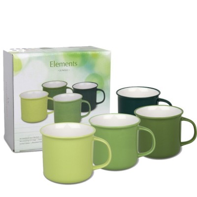 Jungle Waechtersbach Porcelain Mug Set en Cafés La Mexicana