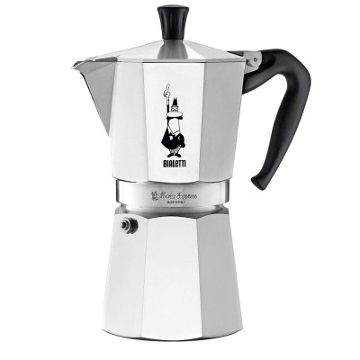 Cafetera Bialetti Moka Express 3, 6 y 9 tazas