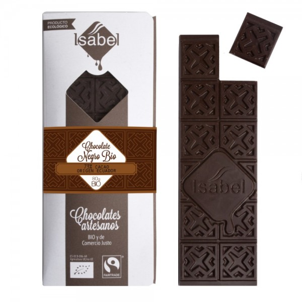 BIO Dark Chocolate 73 Cacao Origin Ecuador