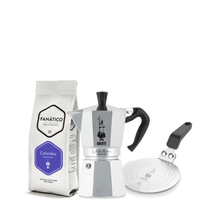 Pack Colombia Nariño Coffee with Italian coffee maker en Cafés La Mexicana