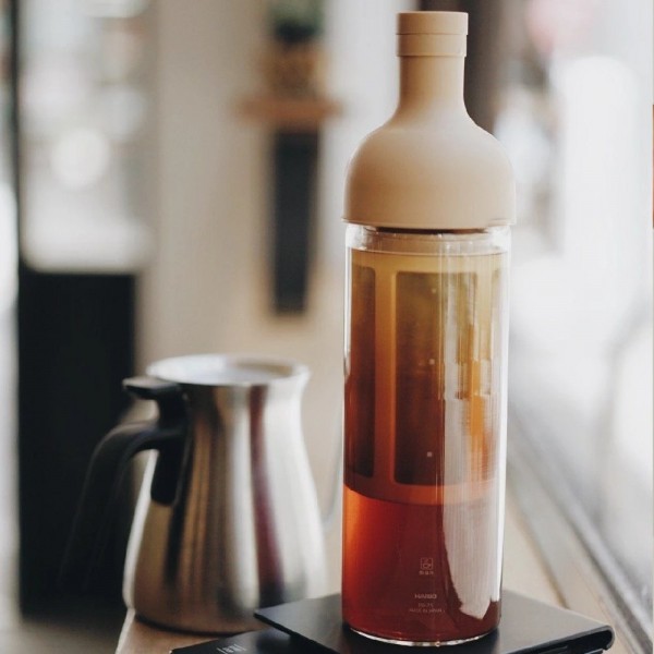 Filter Bottle for Cold Brew Beige HARIO en Cafés La Mexicana
