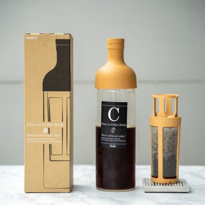 Filter Bottle for Cold Brew Beige HARIO en Cafés La Mexicana